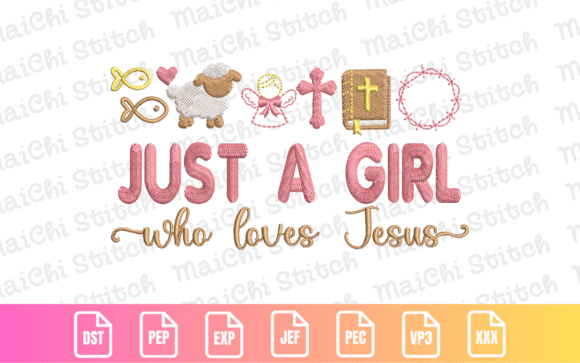 Christian Faith Symbol Embroidery for Holiday Products