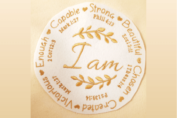 Christian Inspiration I Am: A Designer's Review for Real Embroidery Projects