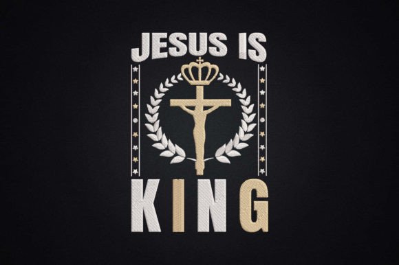 Jesus is King Christian Embroidery: A Hands-On Review