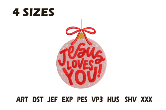 Jesus Loves You Ornament Embroidery: Business Review