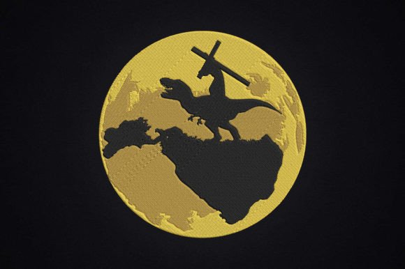 Jesus Riding Dinosaur: An Embroidery Designer's Review