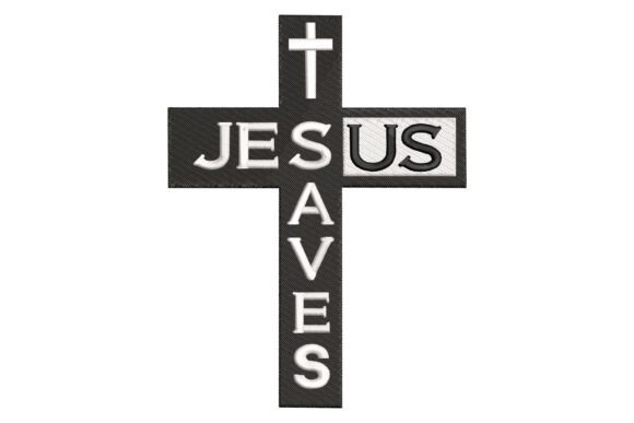 Jesus Saves Us: A Craft Fair Embroidery Review