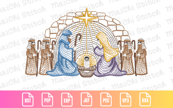 Nativity Scene Design Review for Branded Merchandise